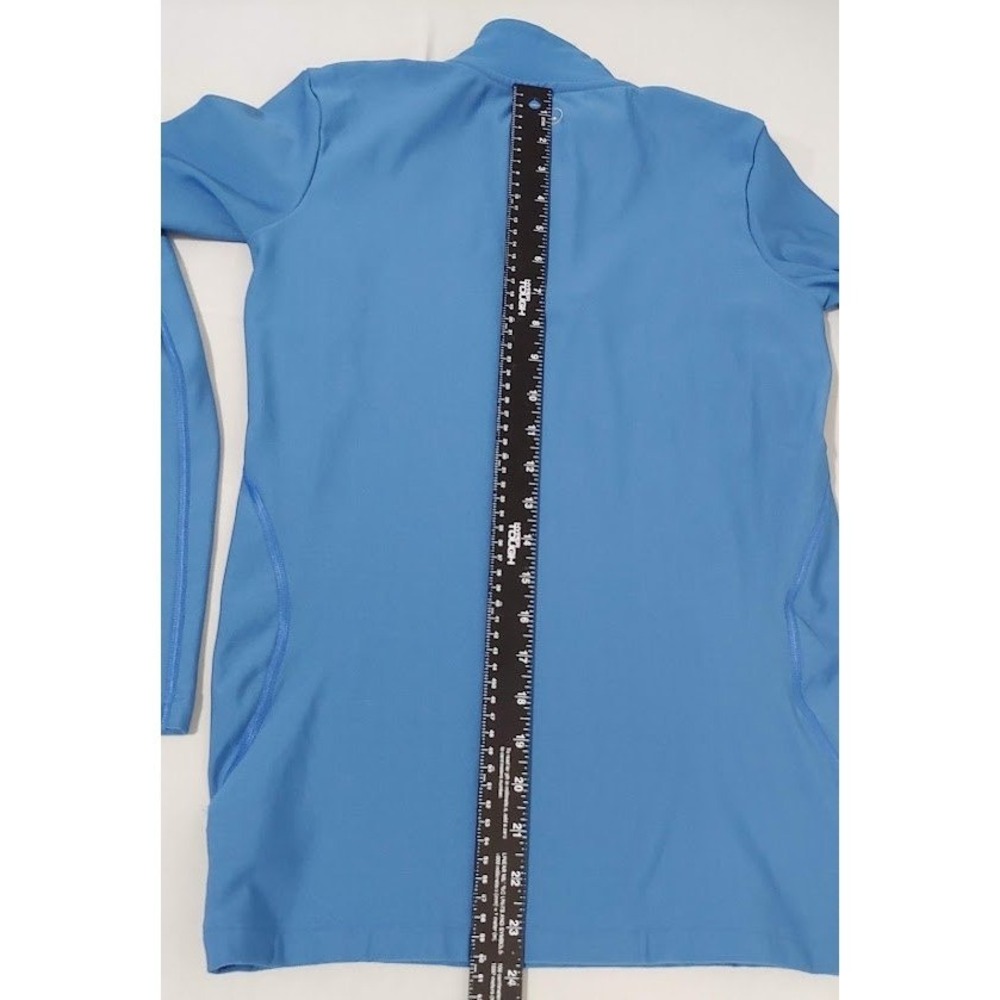 Under Armour Mens Medium Blue ColdGear Half Zip Long Sleeve Athletic Pullover - Picture 13 of 13